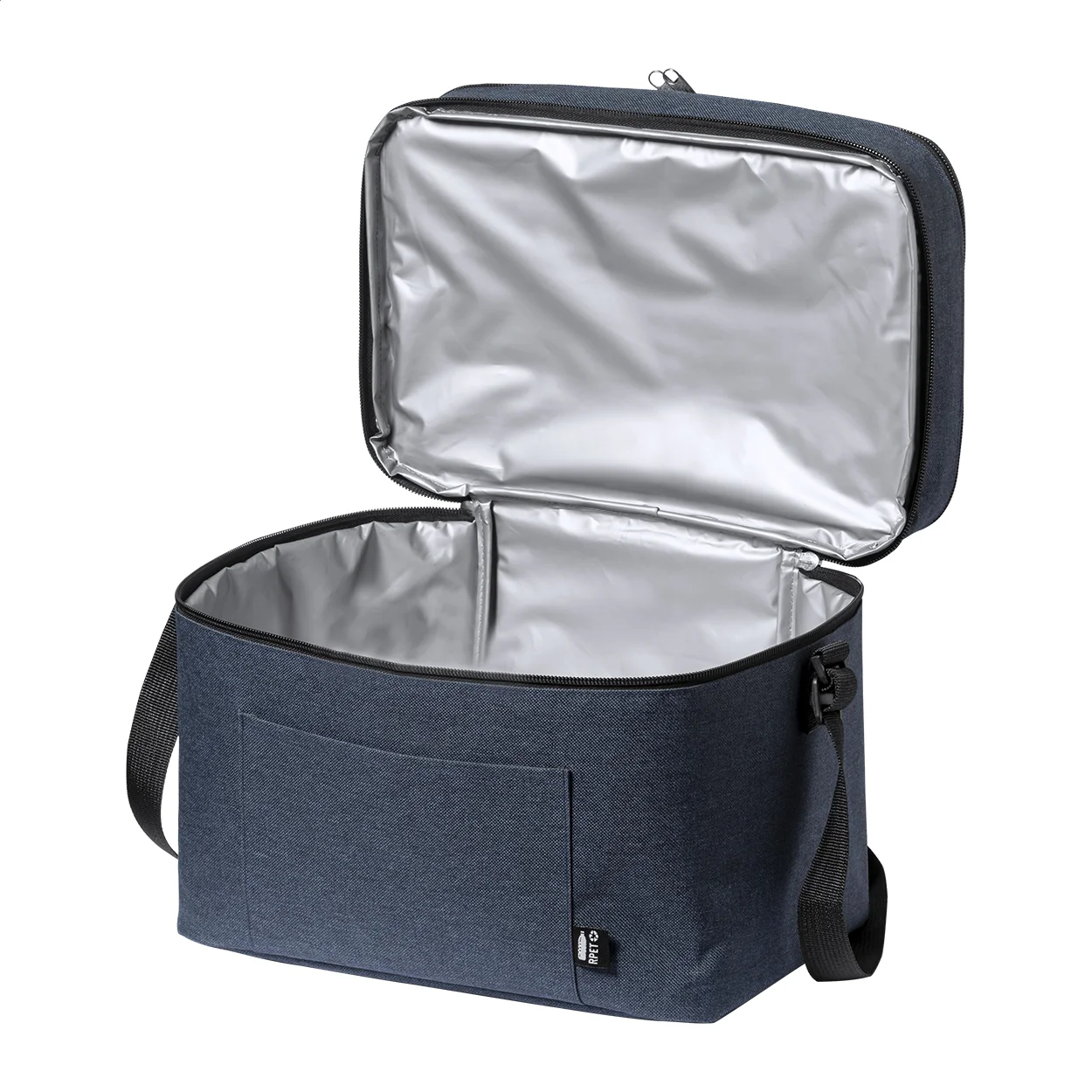 RPET Kühltasche Paamiu, dunkelblau – Bild 3