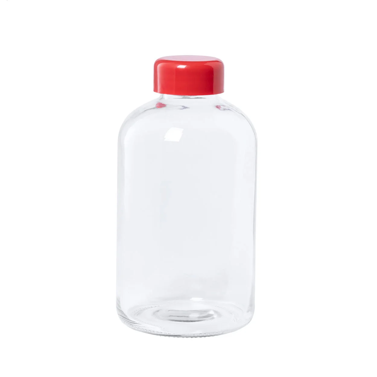 Glas-Sportflasche Tesso, rot – Bild 2