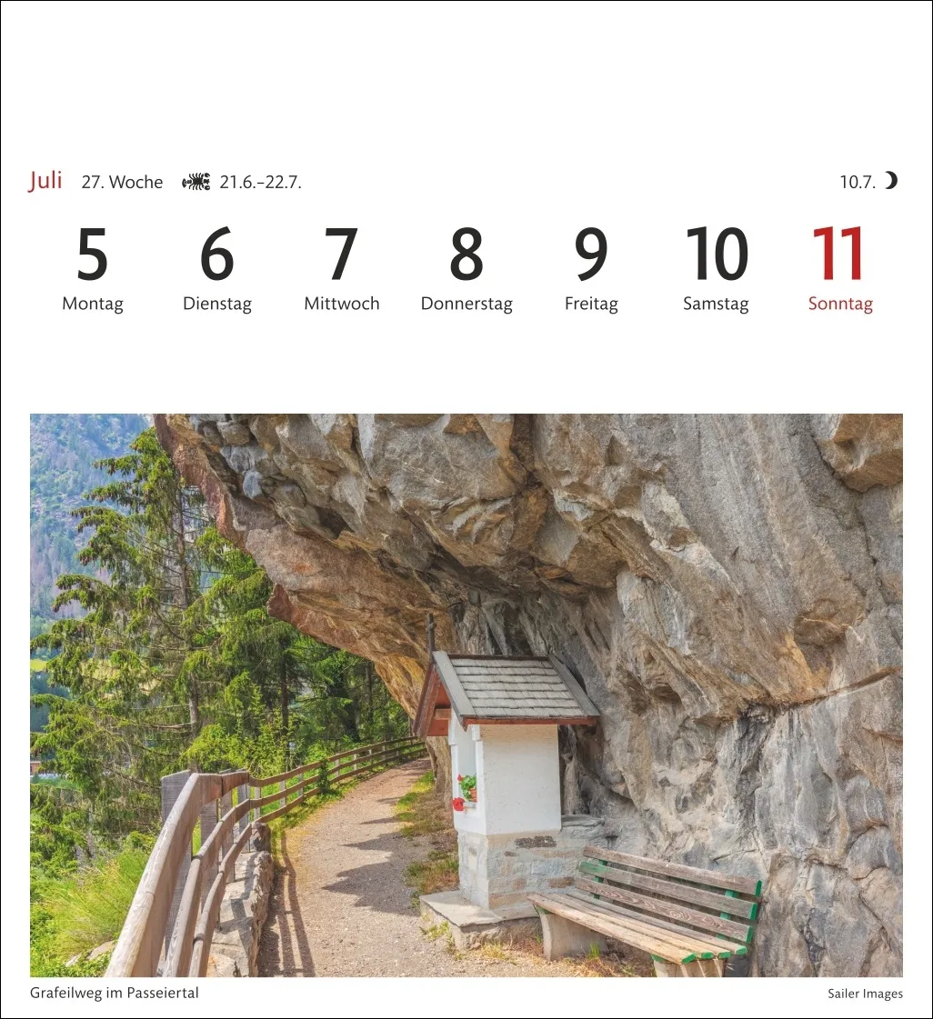 Südtirol Sehnsuchtskalender 2027 – Bild 9