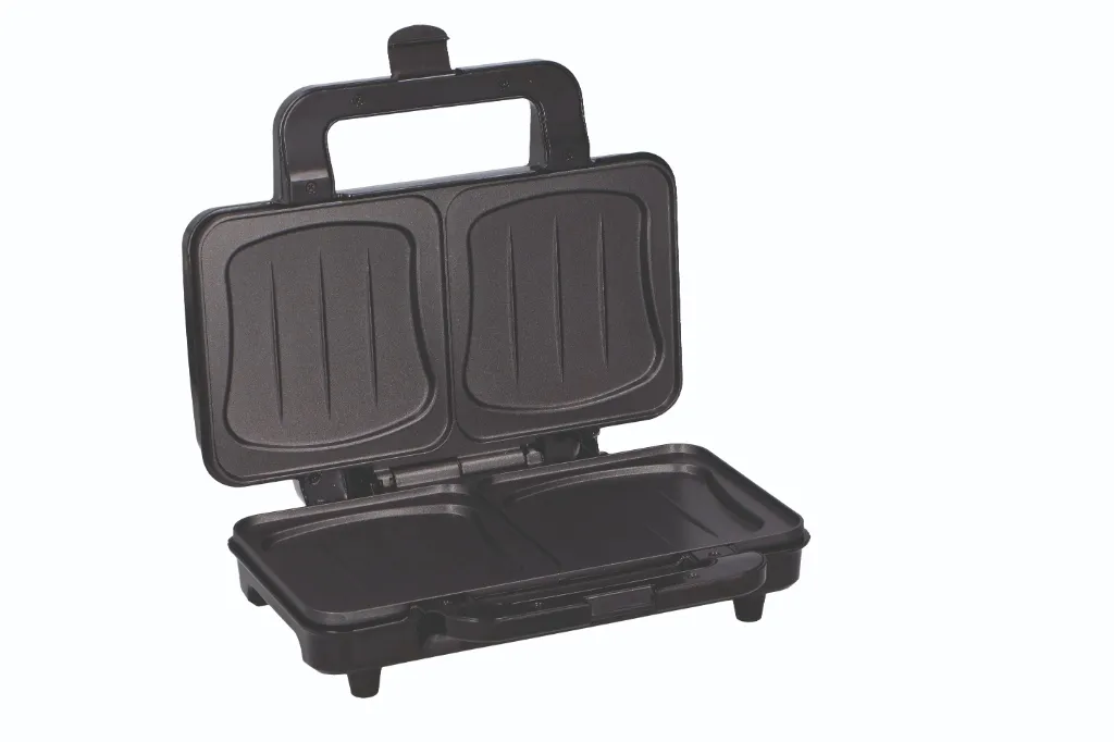 ALPINA Sandwichmaker XL 900W, Silber – Bild 2