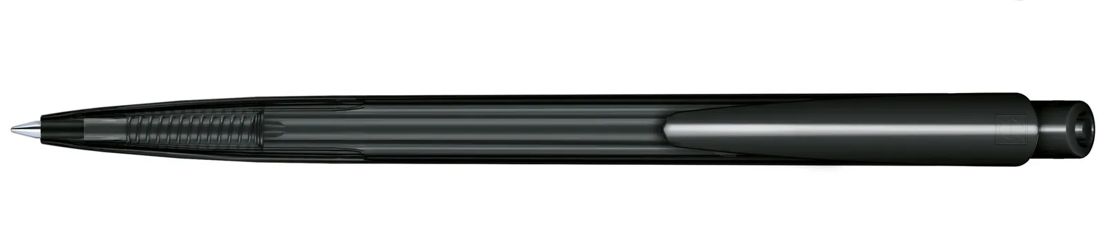Dart Clear Druckkugelschreiber, Schwarz – Bild 3