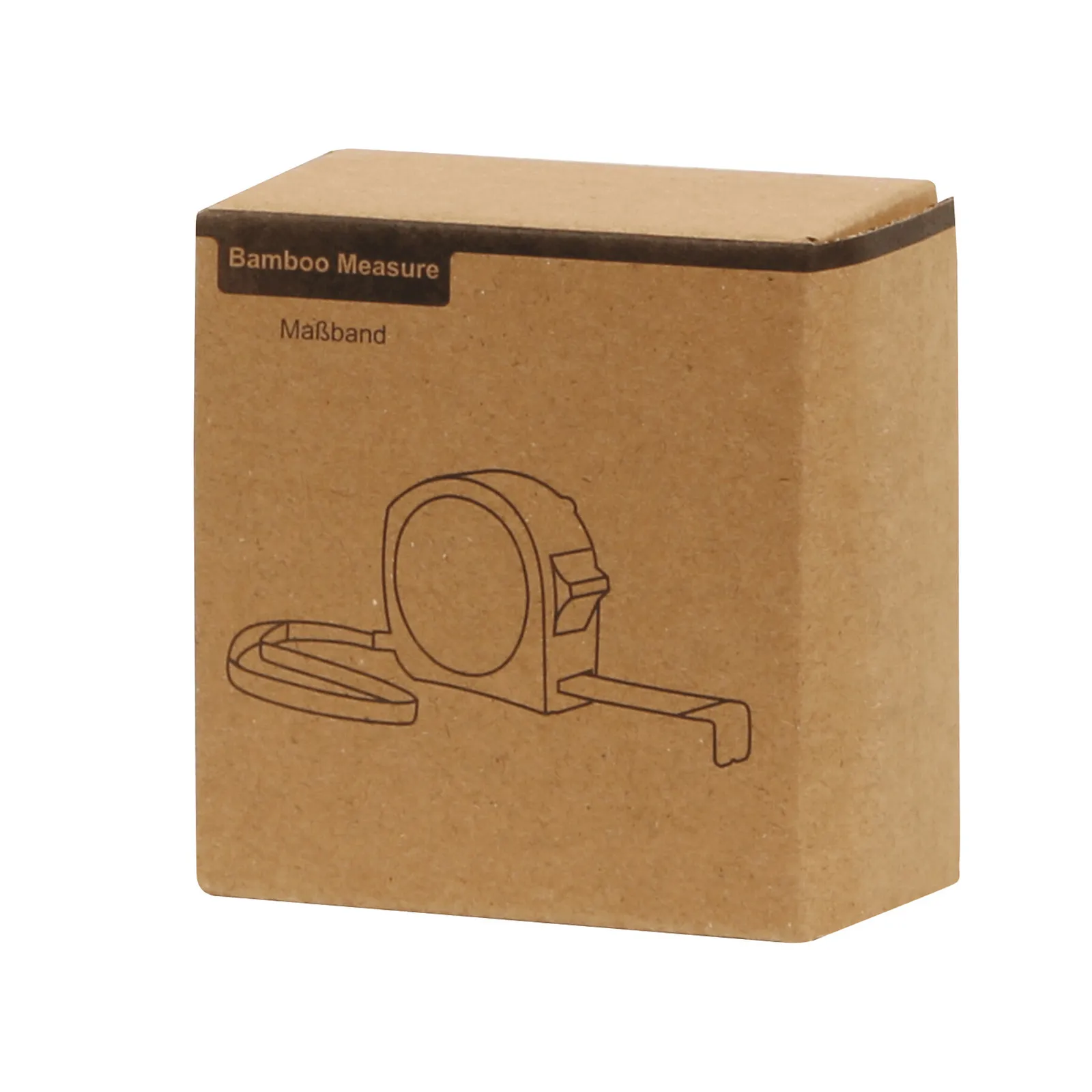 BAMBOO MEASURE - Maßband braun, schwarz, braun, schwarz – Bild 6