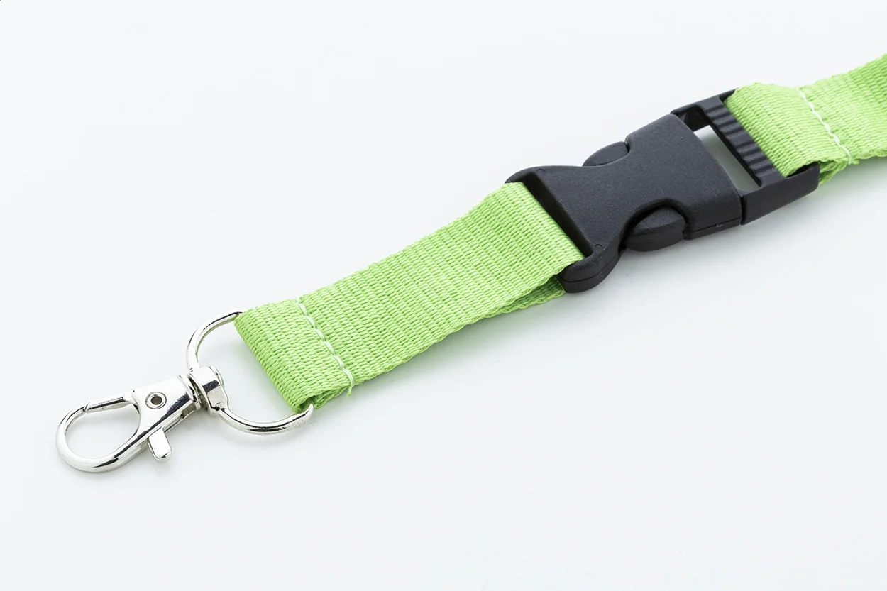 Lanyard Revent Plus aus RPET, lindgrün – Bild 3