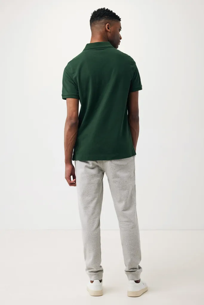 IQONIQ Yosemite Piqué-Poloshirt aus recycelter Baumwolle, forest green – Bild 5