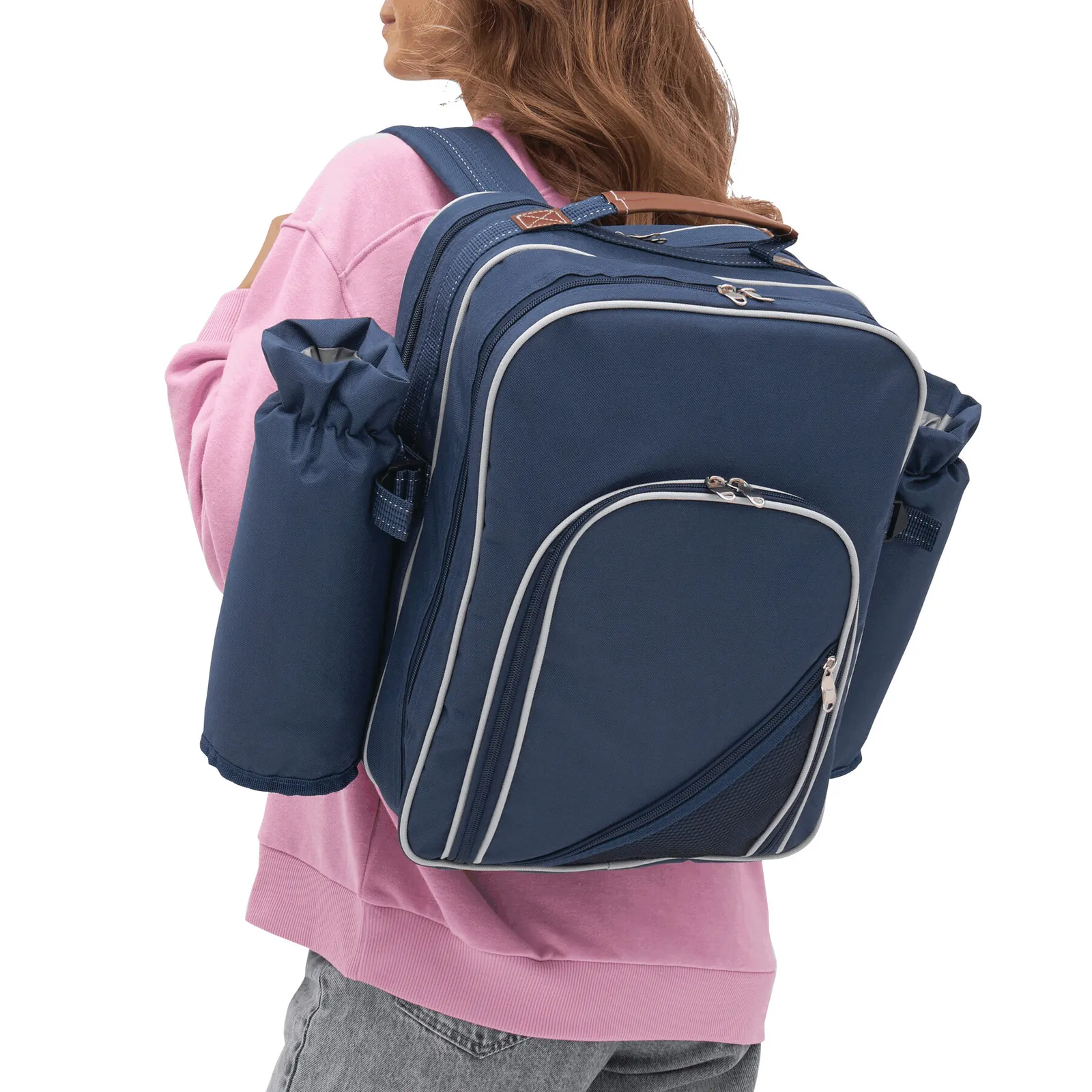 HYDE PARK - Picknickrucksack blau, blau – Bild 10