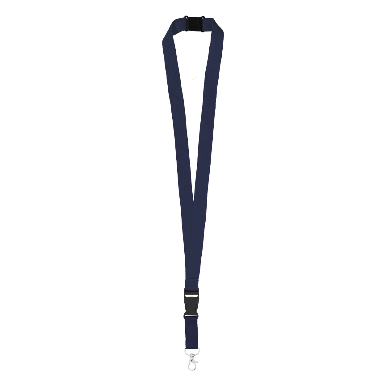 Lanyard Revent Plus aus RPET, dunkelblau – Bild 2