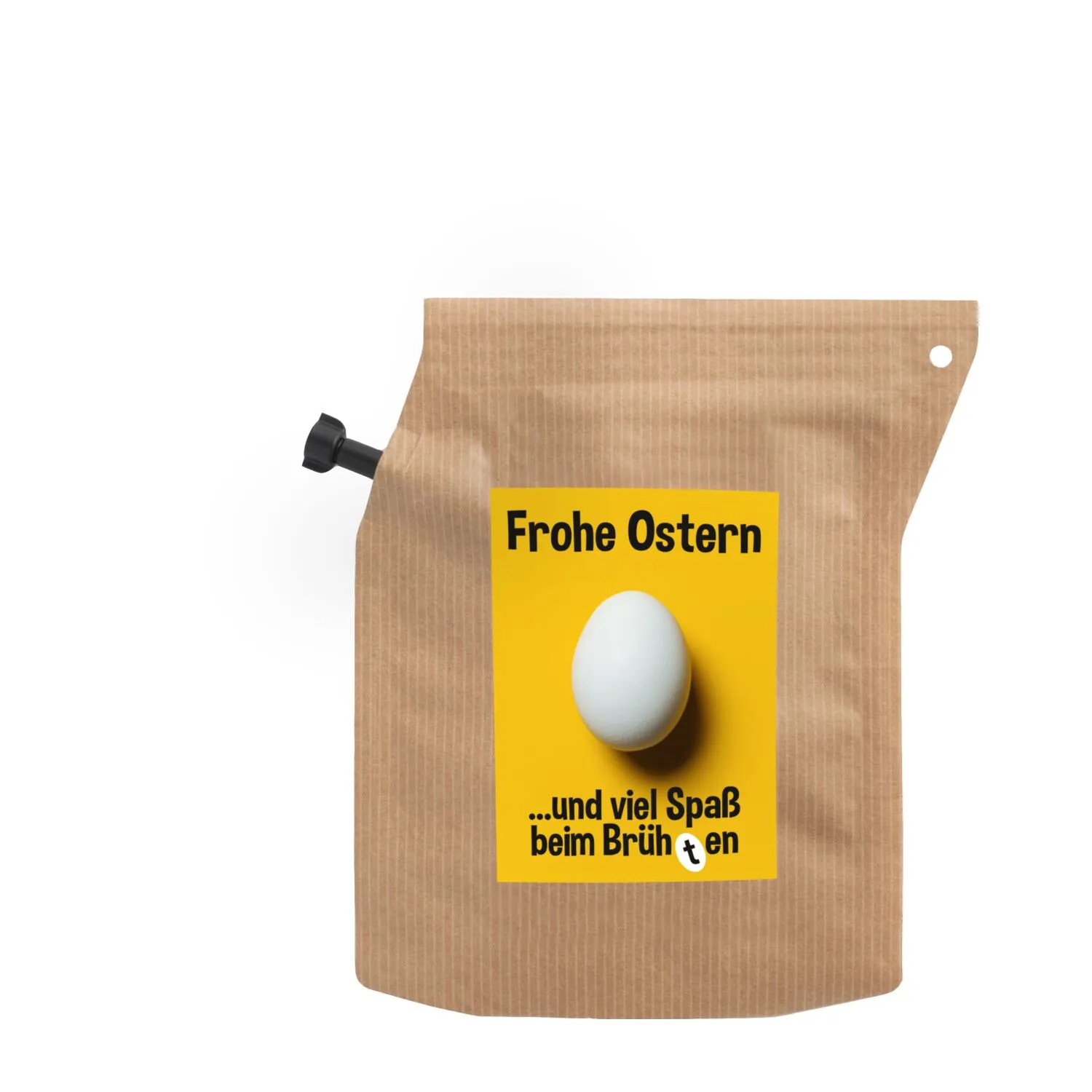 Geschenkartikel / Präsentartikel: Oster-Kaffee, braun – Bild 3