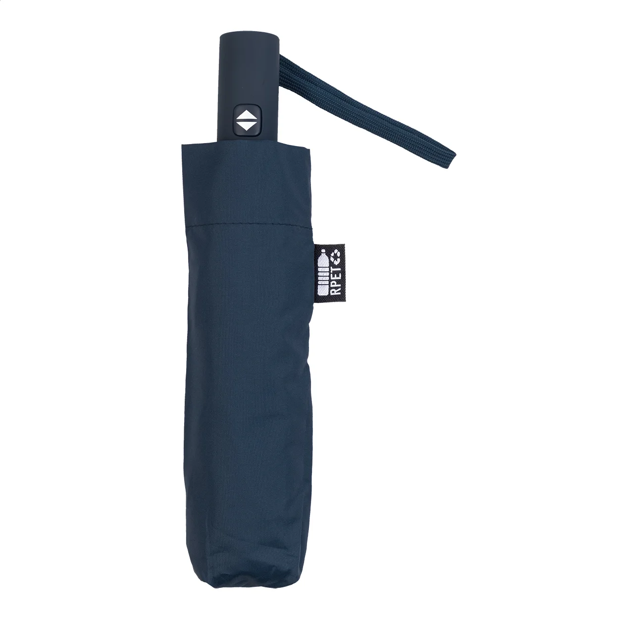 RPET Taschenschirm Floccus, dunkelblau – Bild 2