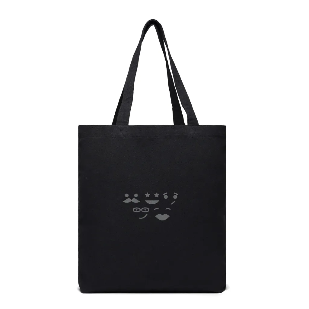 VINGA Hilo AWARE™ Tragetasche aus recyceltem Canvas, schwarz – Bild 3