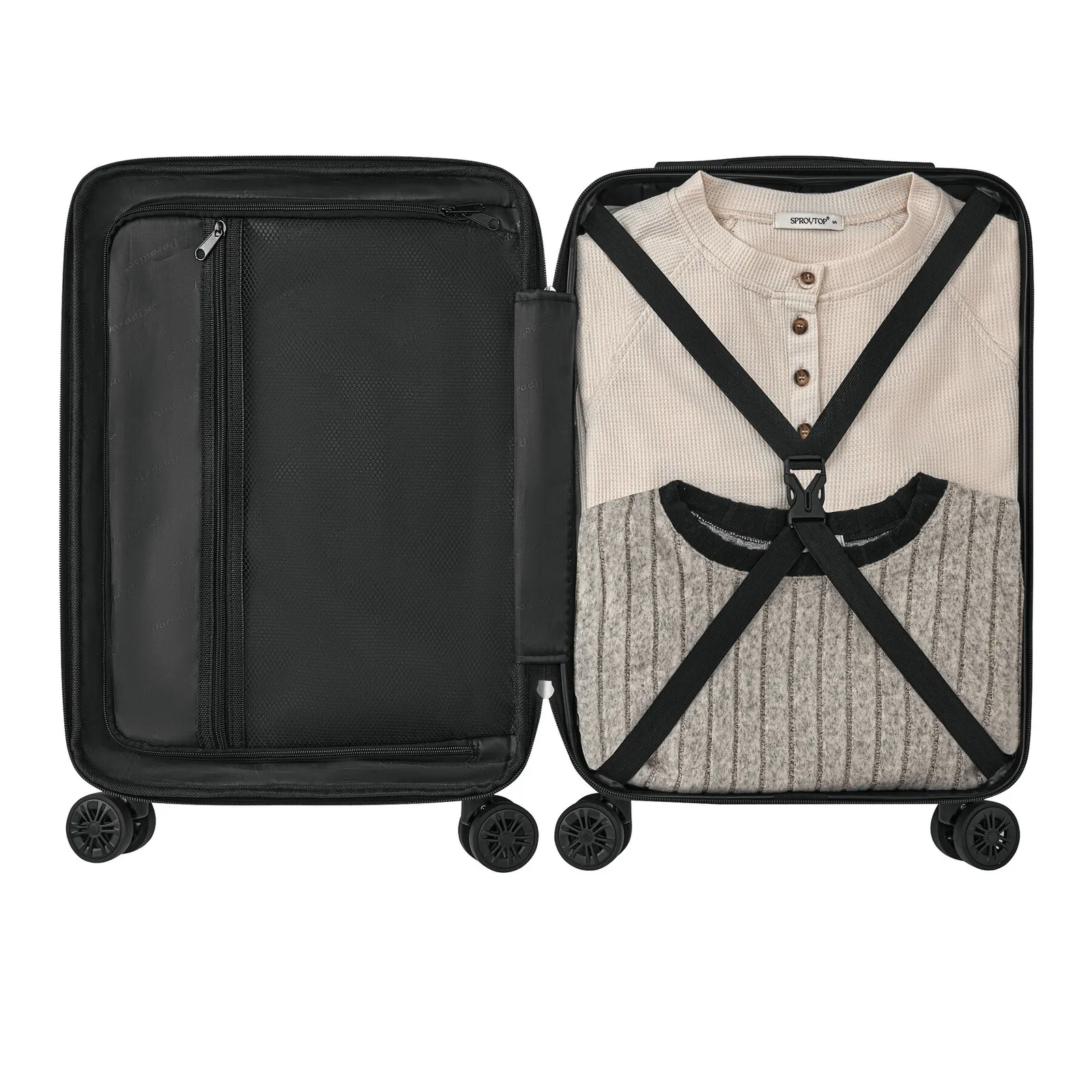 ANCONA Cabin Case, Trolley-Bordcase, gold – Bild 13