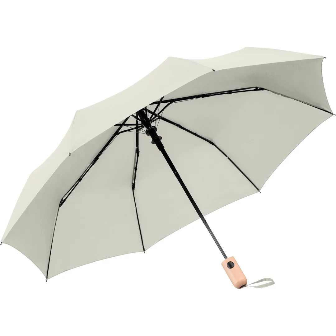 AC-Taschenschirm ÖkoBrella, naturweiß wS – Bild 2