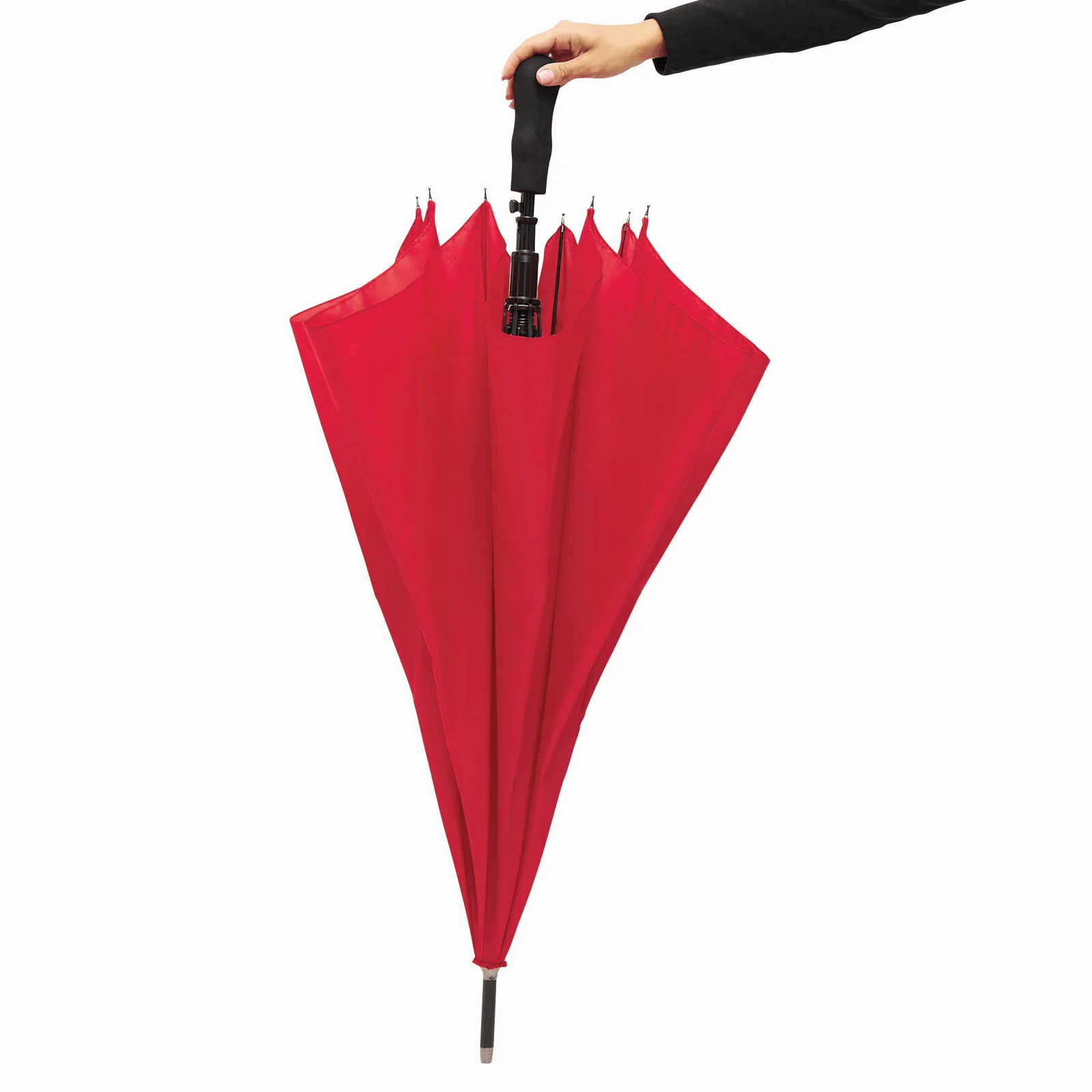 PASSAT - Automatischer Windproof-Golfschirm, rot – Bild 11