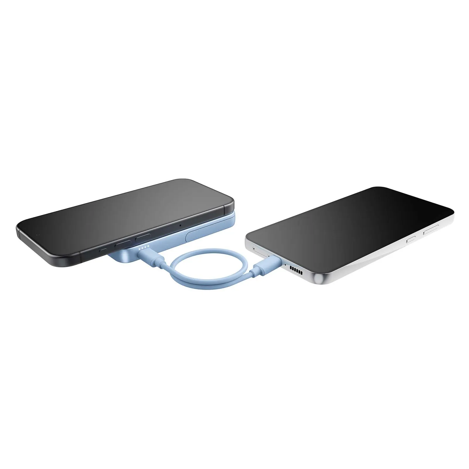 Fresh 'n Rebel Magnetische kabellose Powerbank 5000 mAh, Leuchtblau – Bild 9