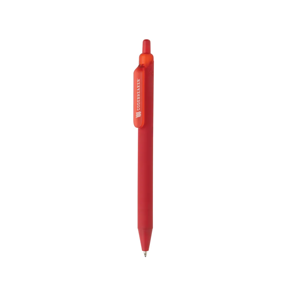 Tide Smooth Touch Stift aus GRS zertifiziert recyceltem ABS, rot – Bild 4
