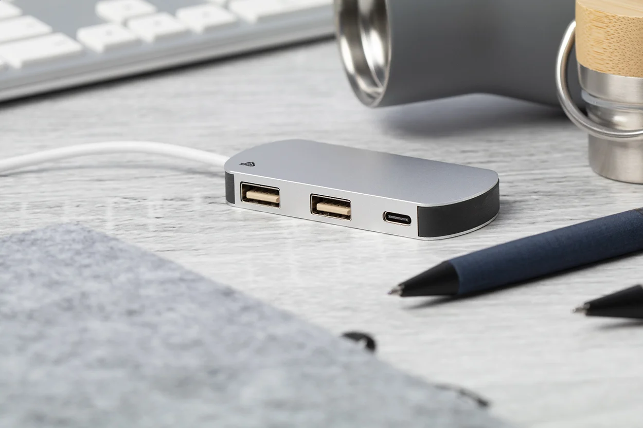 USB Hub Raluhub, silber – Bild 4