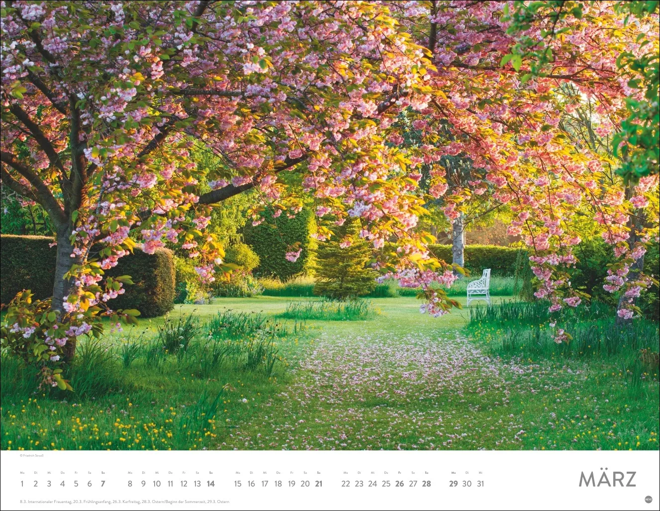 Gartenparadies Posterkalender 2027 – Bild 4