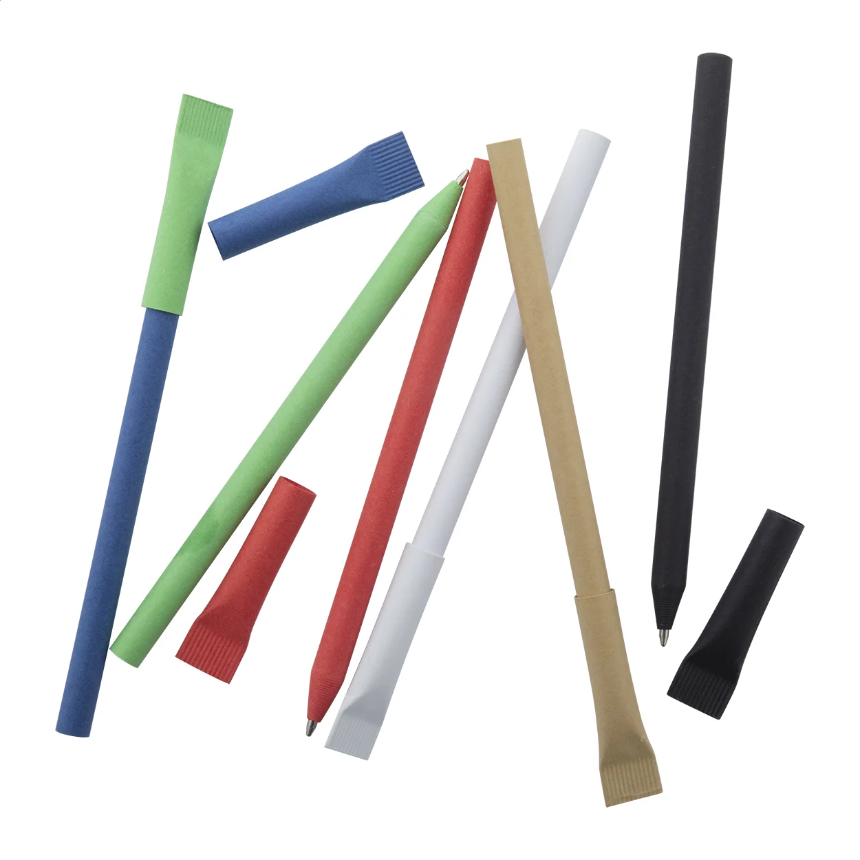 Recyclingpapier-Kugelschreiber Papyrus, natur – Bild 5