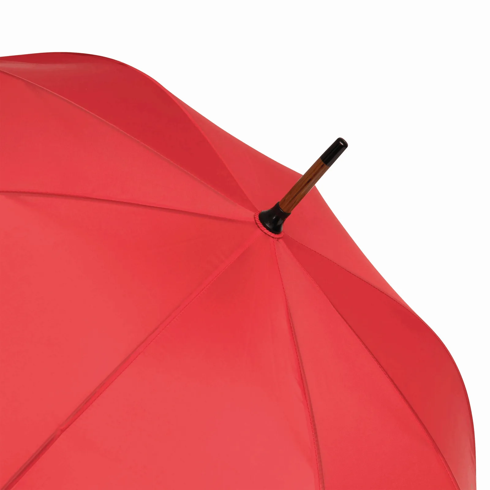BOOGIE Umbrella, Automatik-Holzstockschirm, rot – Bild 5
