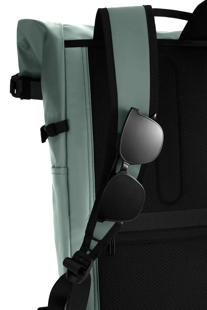 Urban wasserabweisender Anti-Diebstahl Rucksack, Iceberg green – Bild 19