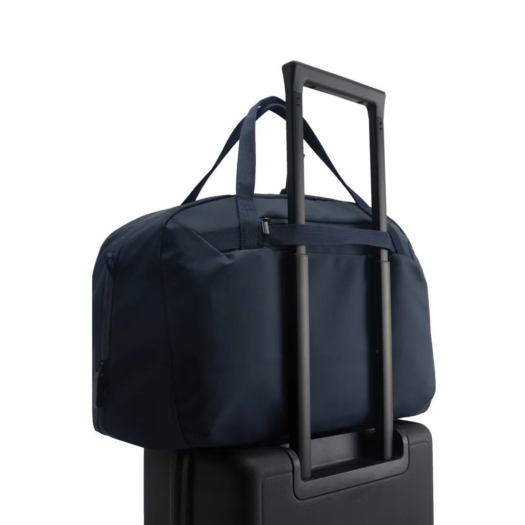 Urban wasserabweisende Wochenendtasche, navy blau – Bild 7