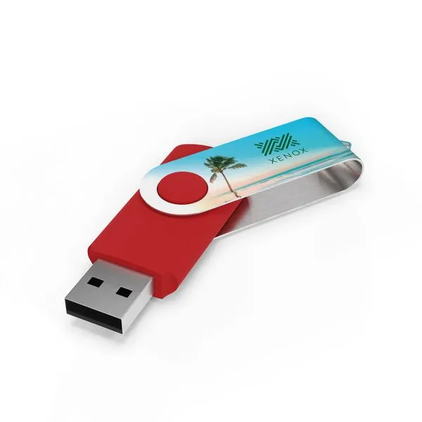 USB-Stick Twister, Rot – Bild 3