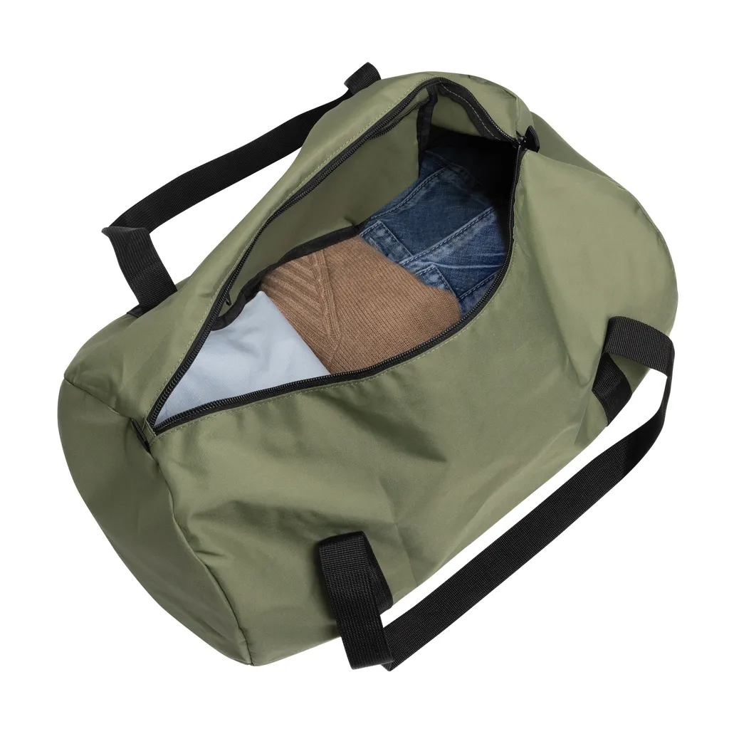 Dillon AWARE™ RPET faltbare Sporttasche, grün – Bild 4