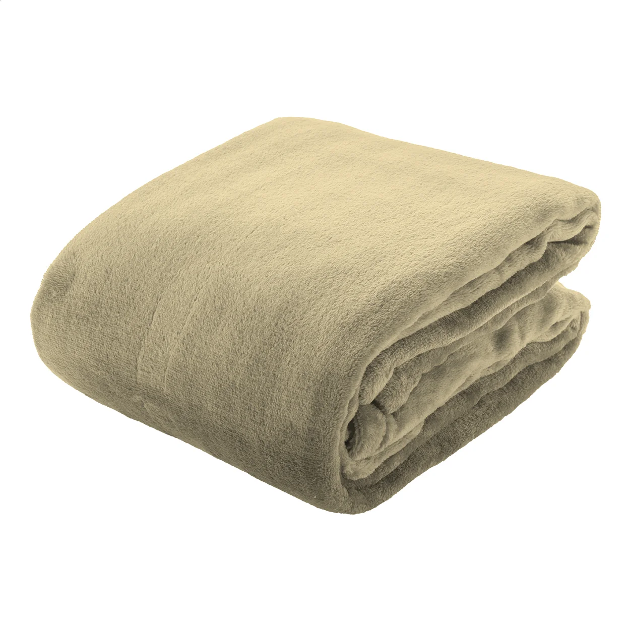 Flannel-Decke Espoo, beige – Bild 2