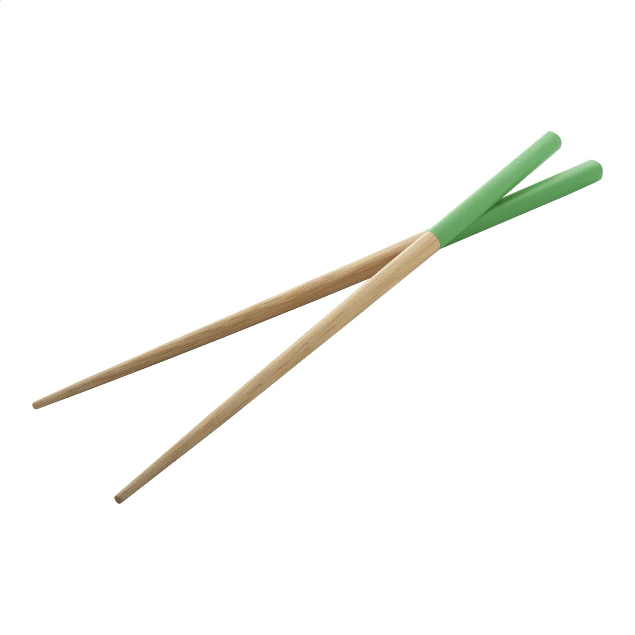 Bambus-Essstäbchen Sinicus, grün, natur – Bild 2