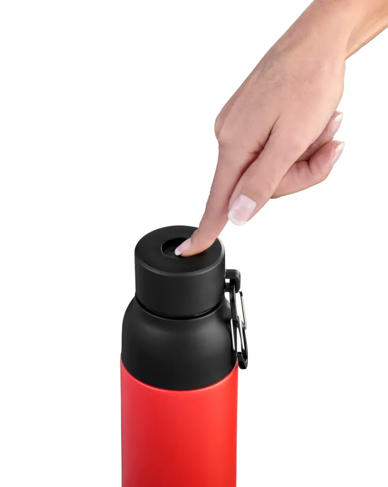 Thermoflasche INFUSE+ rot/schwarz, rot/schwarz – Bild 4