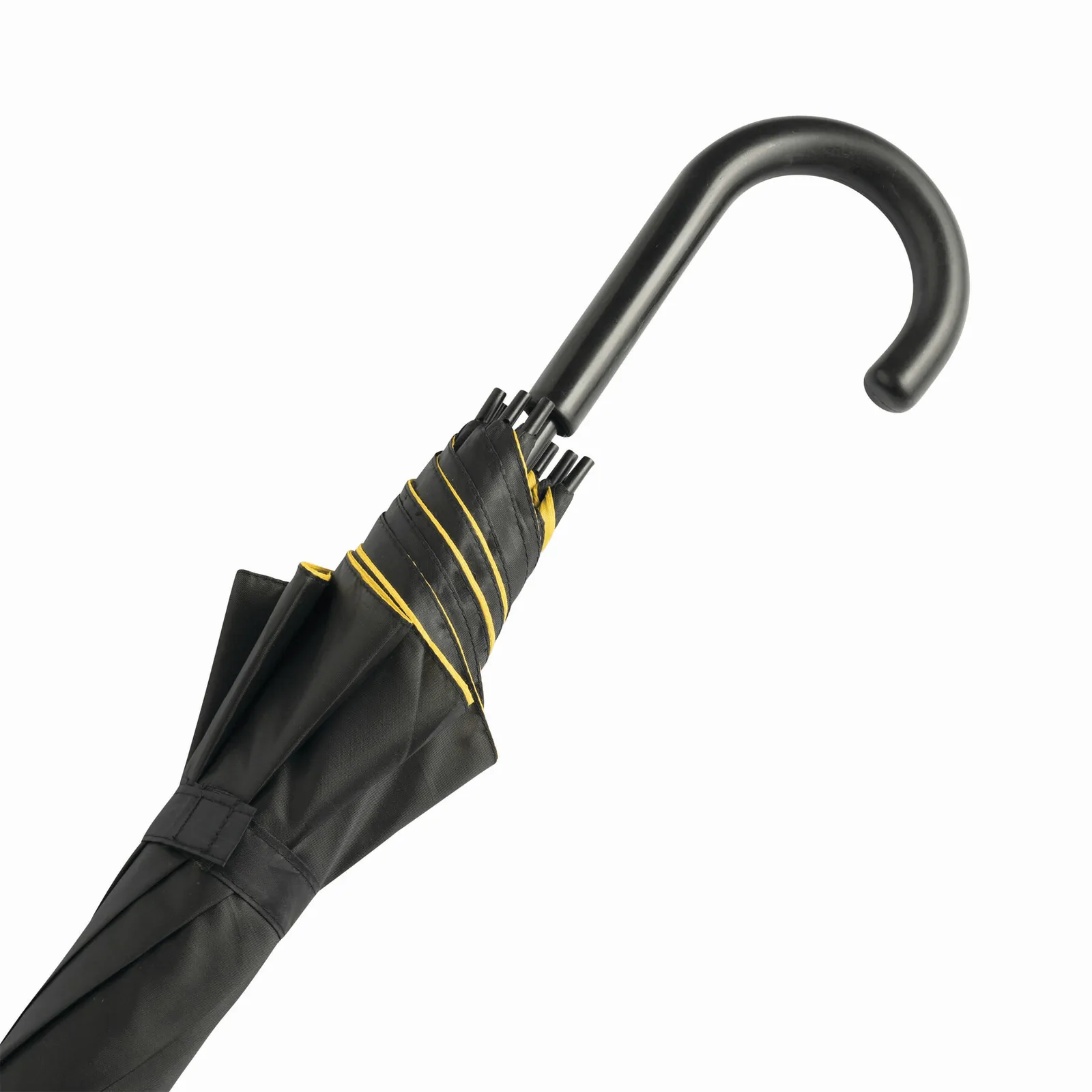 DOUBLY Umbrella, Automatik-Stockschirm, gelb, schwarz – Bild 6