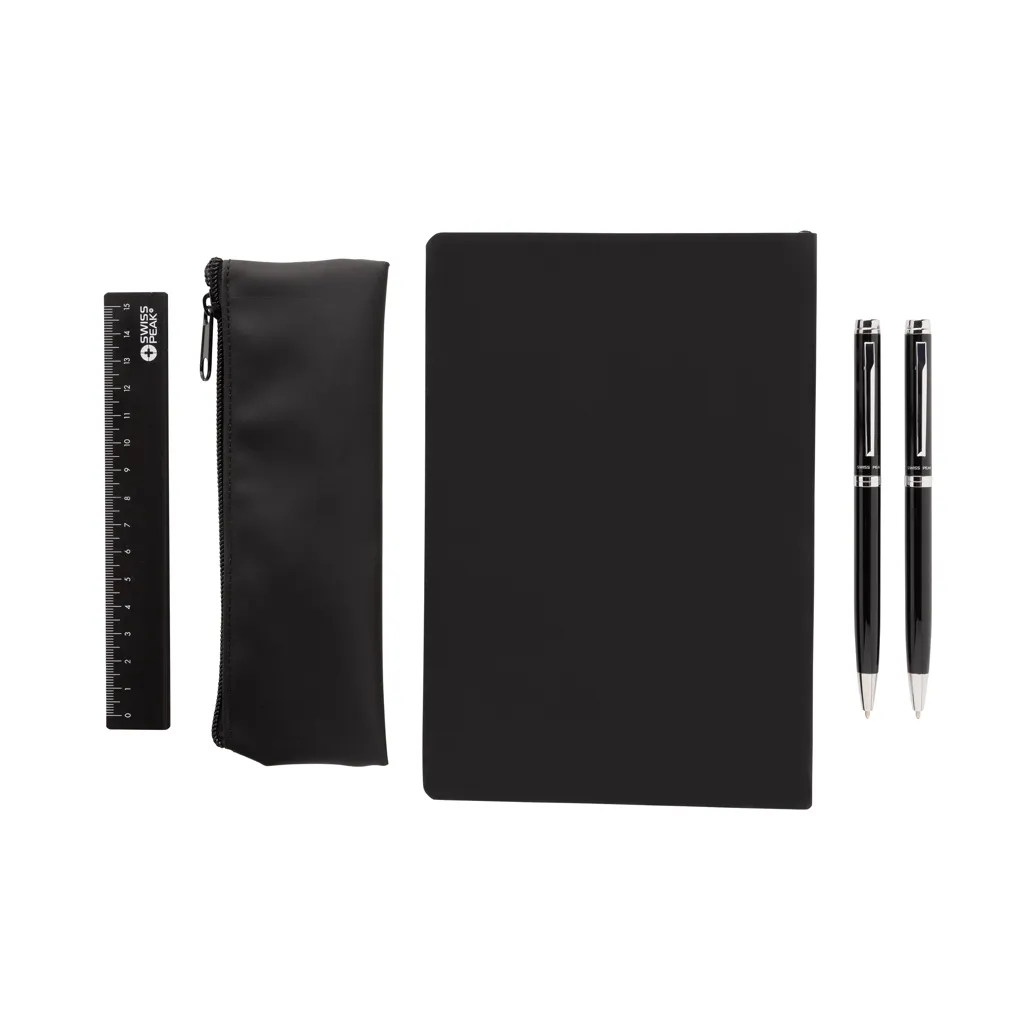 Swiss Peak OSLO RCS Schreibwaren-Set, schwarz – Bild 2