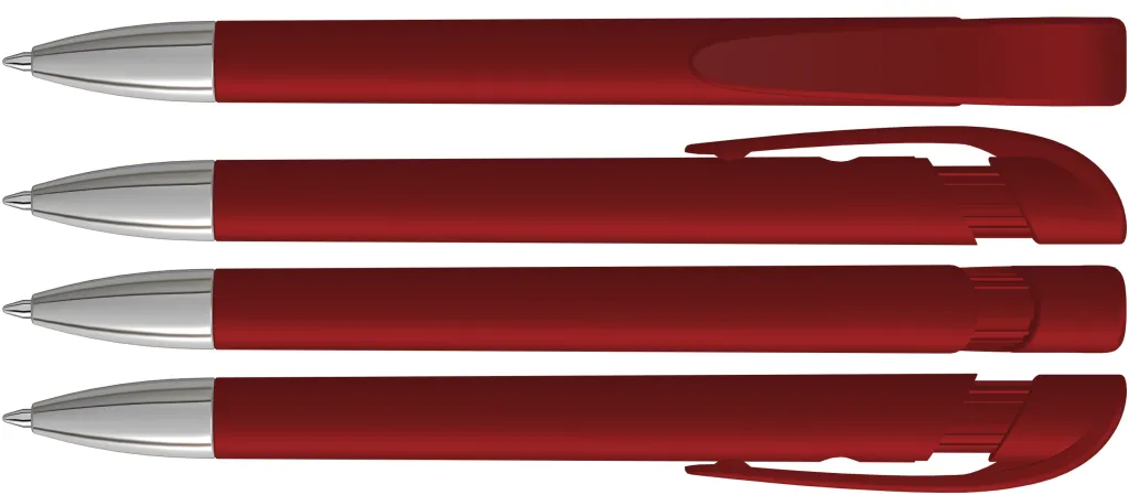 YES F SI Druckkugelschreiber rot, rot – Bild 2