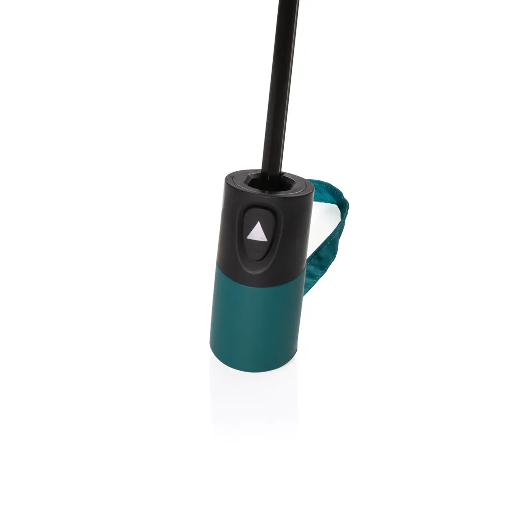 21" Impact AWARE™ 190T Mini-Regenschirm mit Auto-Open, verdigris – Bild 4