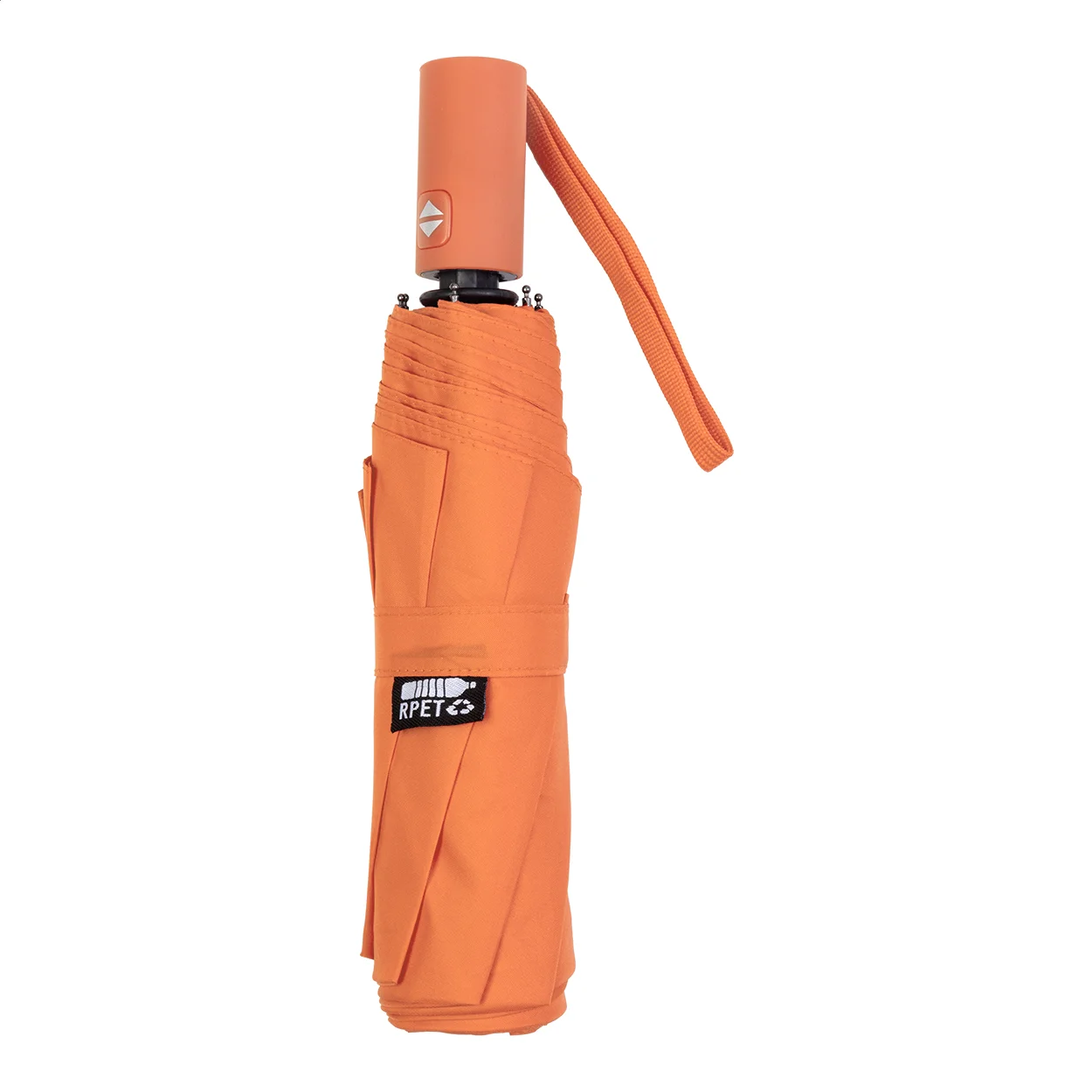 RPET Taschenschirm Floccus, orange – Bild 3