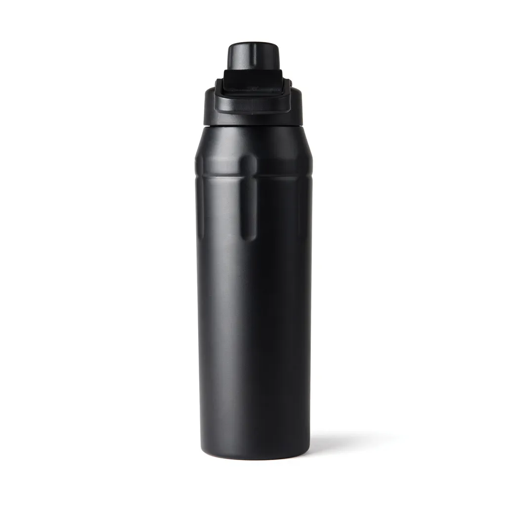 Nordic Drift Trail isolierte verschließbare RCS Sportflasche, schwarz – Bild 2