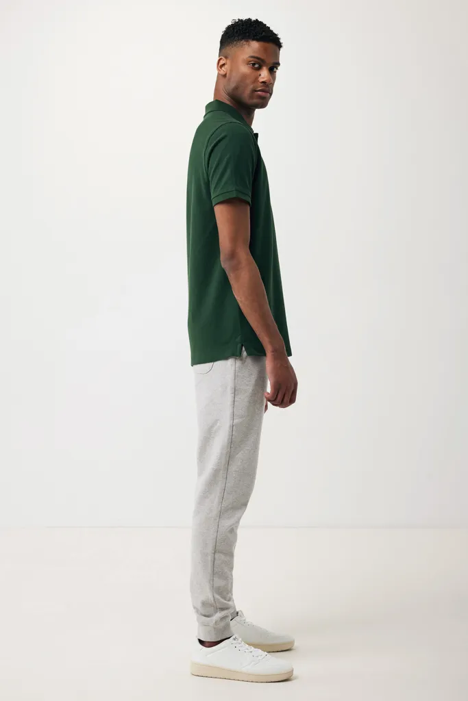 IQONIQ Yosemite Piqué-Poloshirt aus recycelter Baumwolle, forest green – Bild 6
