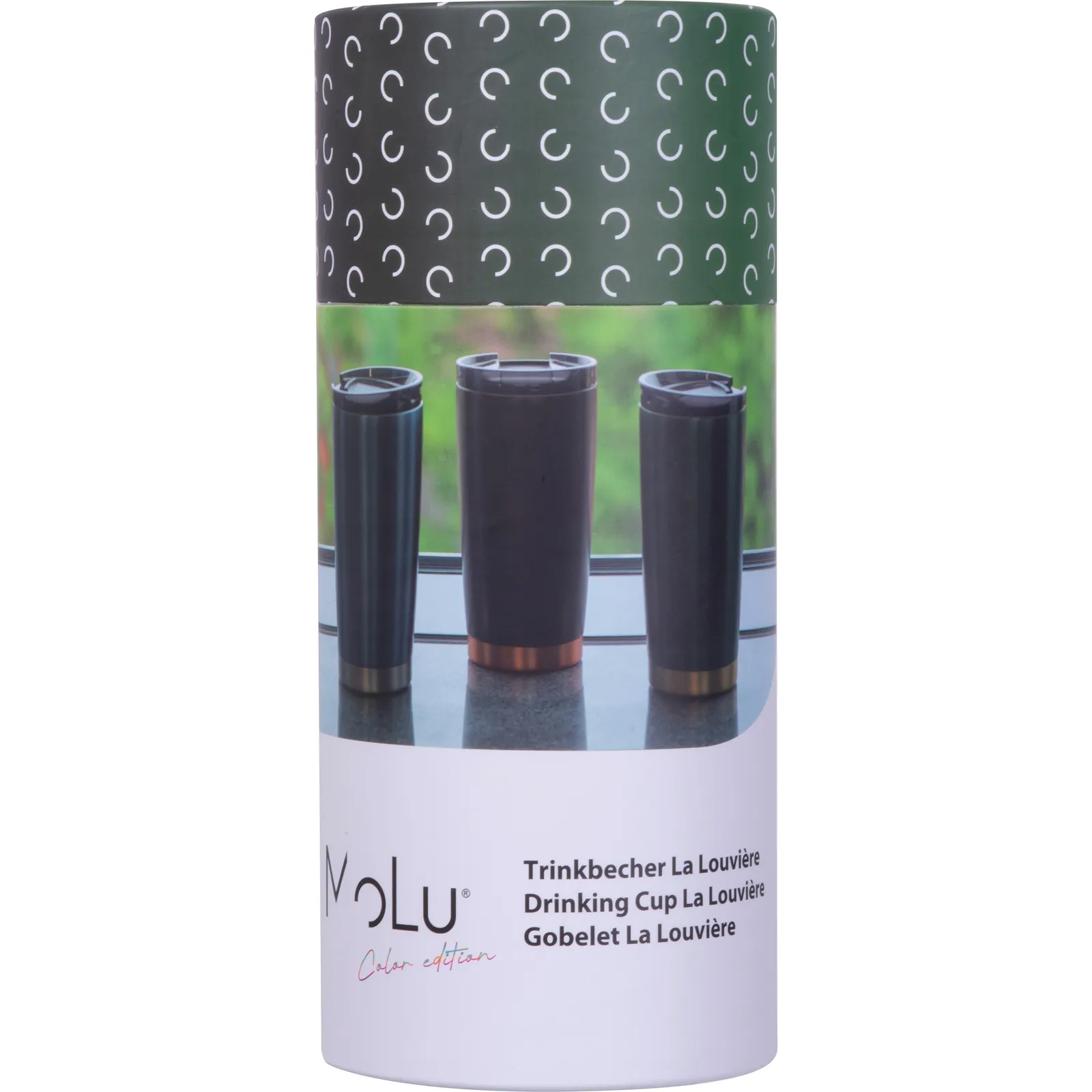 MoLu Trinkbecher La Louvière, schwarz – Bild 9