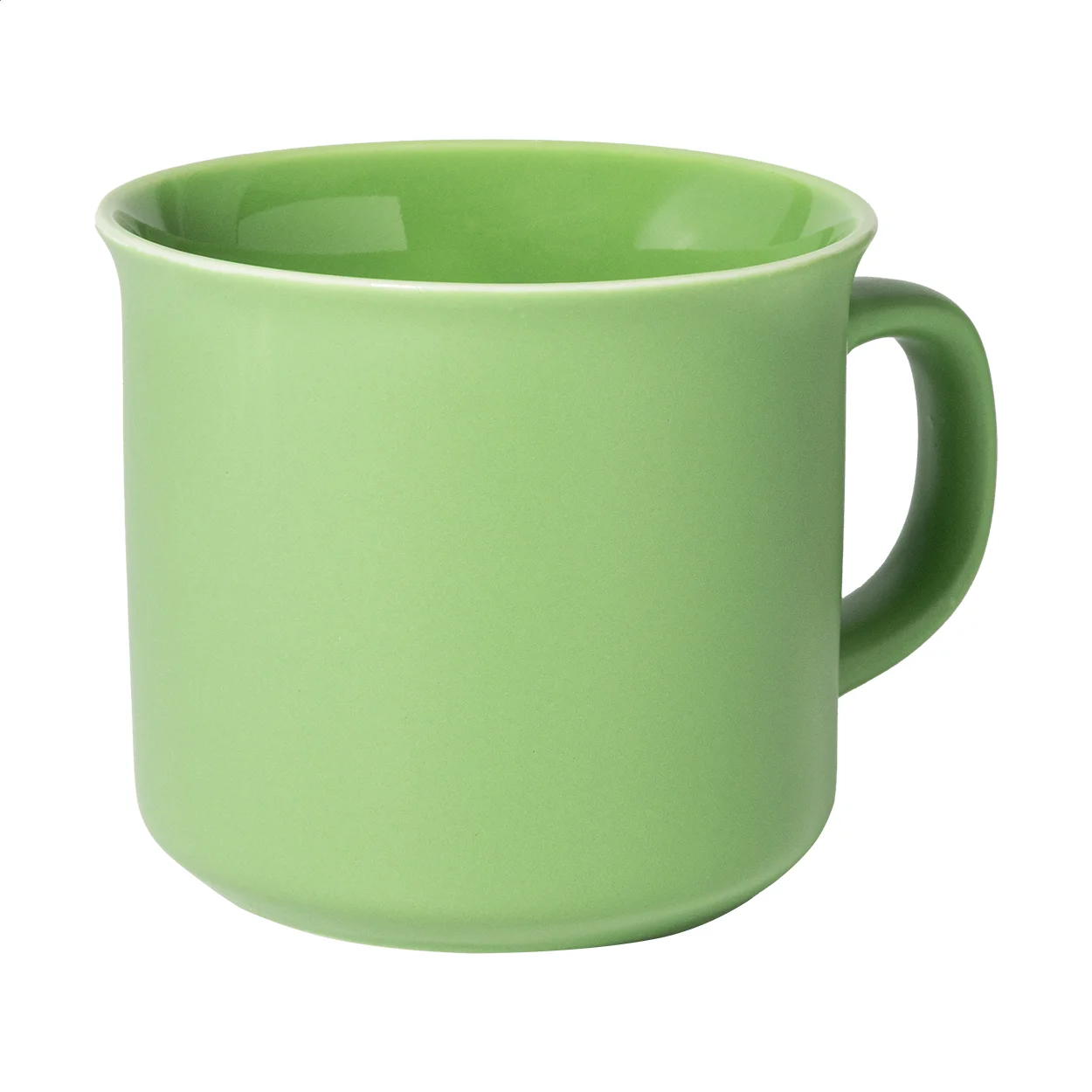 Matter Vintage-Becher Woodstock Flat, lindgrün – Bild 2