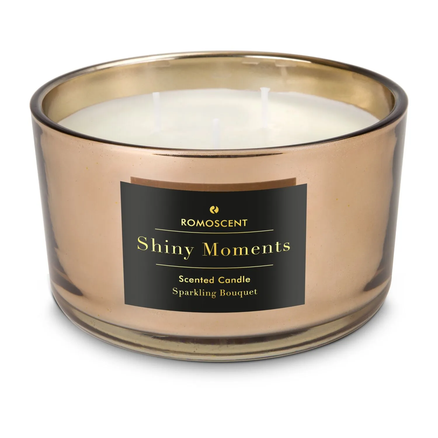 ROMOSCENT® Aromakerze Shiny Moments, kupfer – Bild 4