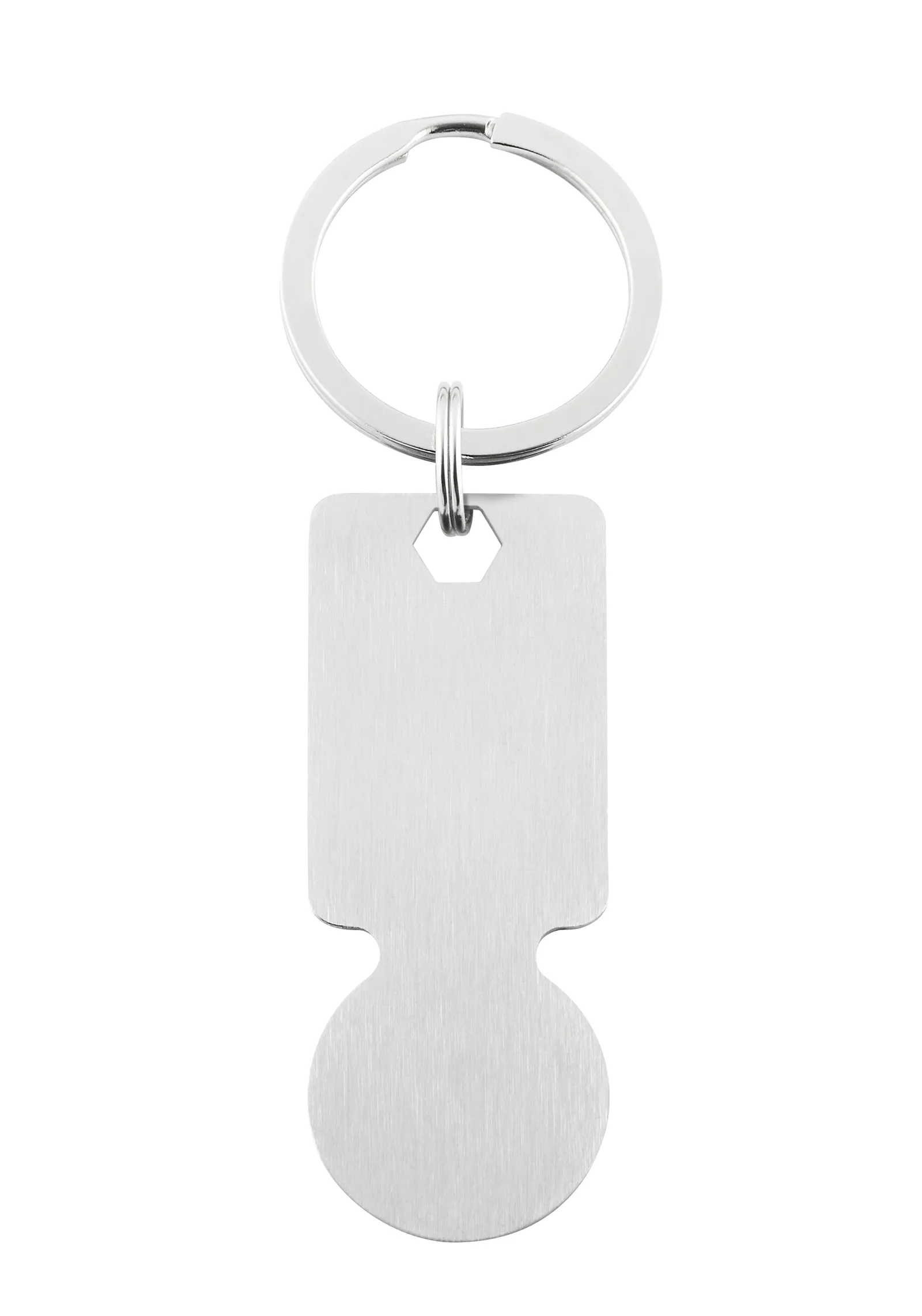 EK-Schlüsselanhänger "Style&Shop" silber, silber – Bild 3