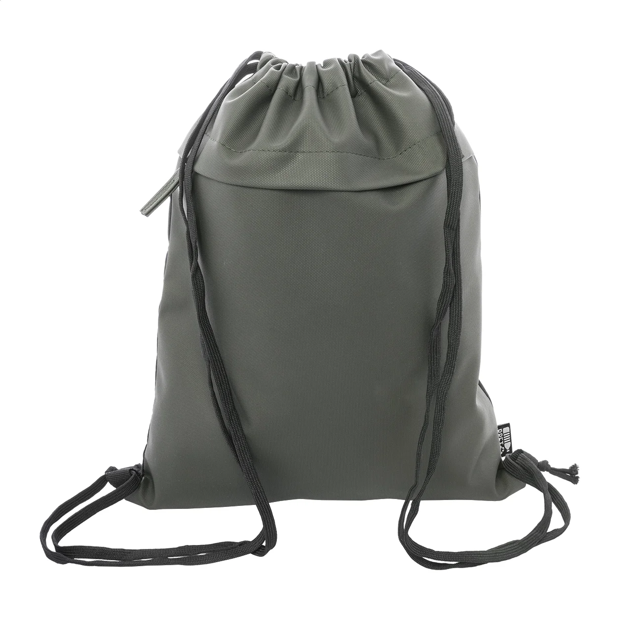 RPET drawstring bag Pudrow, grün – Bild 2