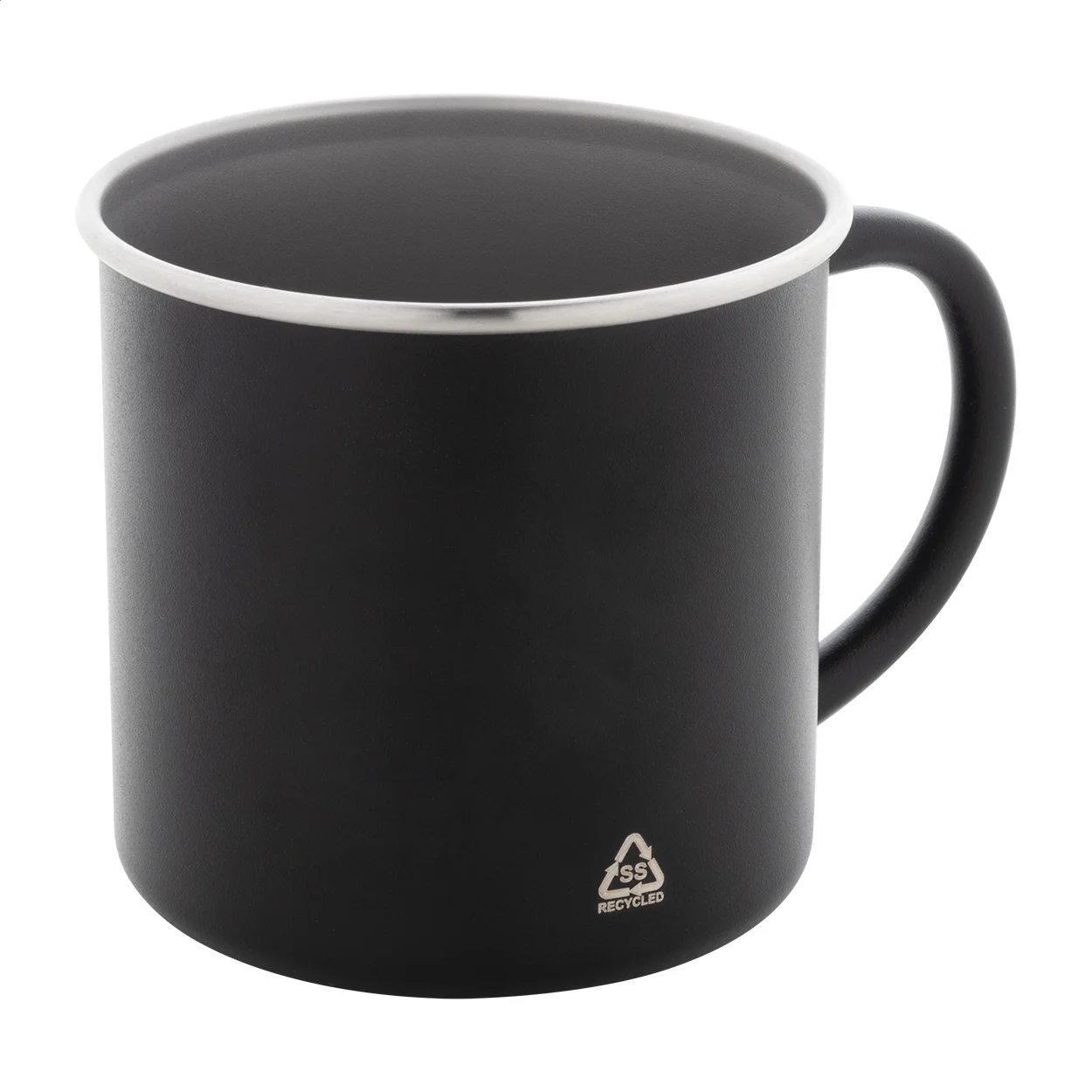 Tasse Hossa aus recyceltem Edelstahl, schwarz – Bild 2