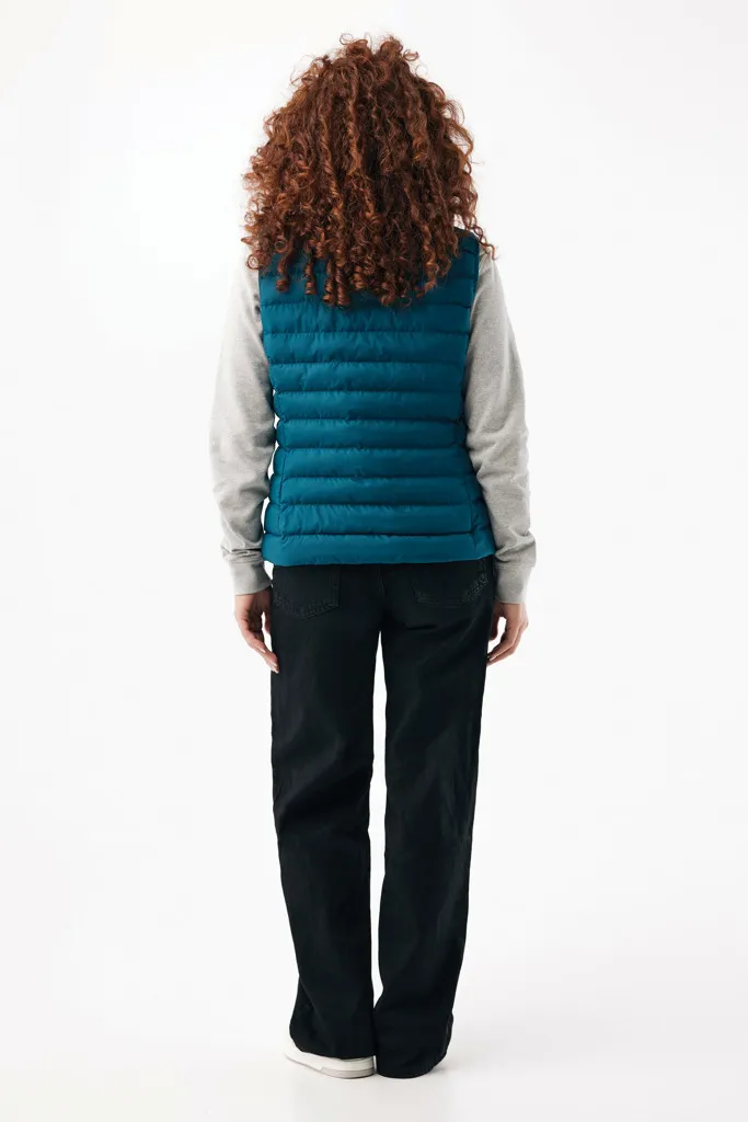IQONIQ Meru Damen Bodywarmer aus recyceltem Polyester, dark teal – Bild 6