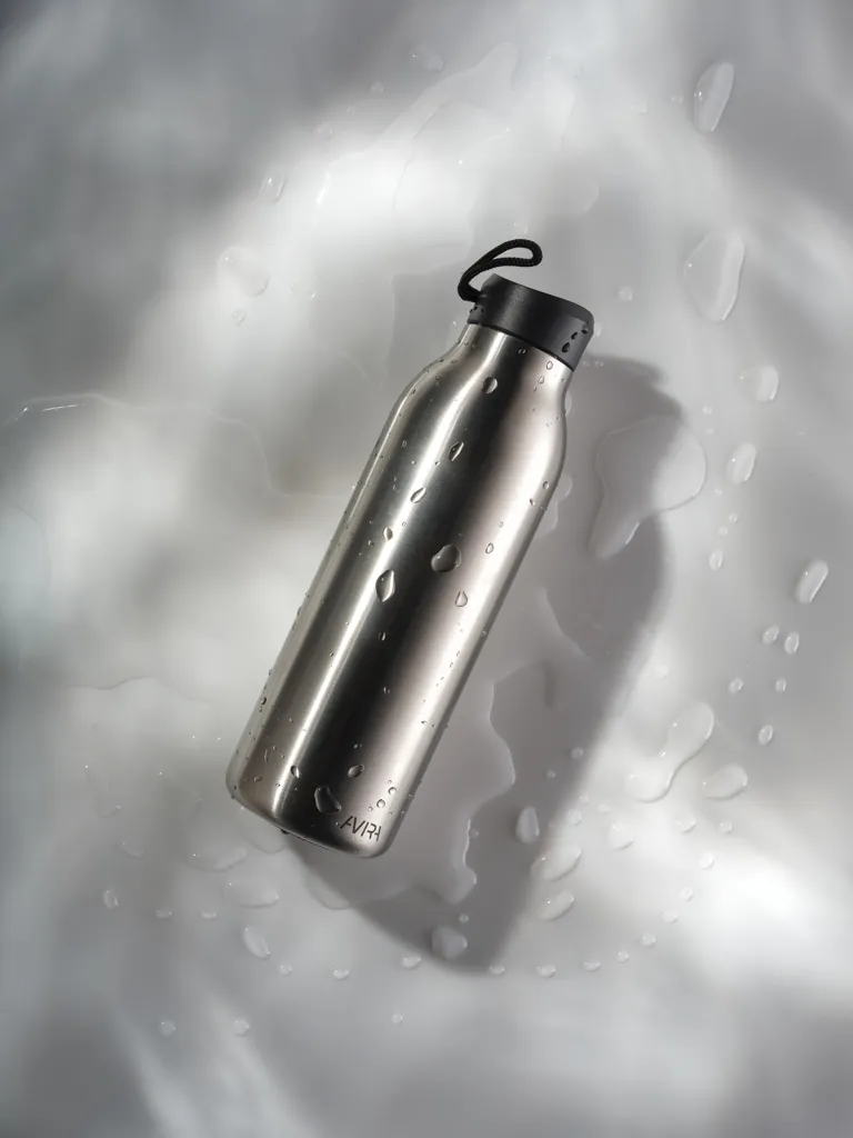 Avira Avior RCS recycelte Stainless-Steel Flasche 500ml, silber – Bild 9