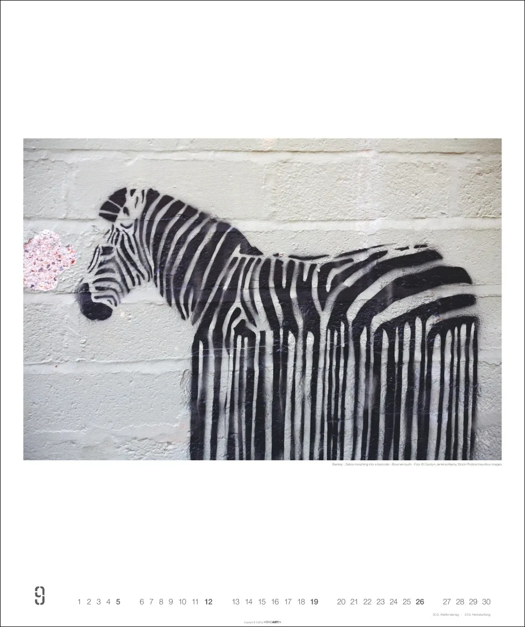 Banksy Edition Wandkalender 2027 – Bild 10