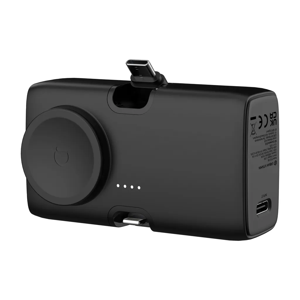 Urban Vitamin San Diego 20W PD RCS Powerbank & WatchCharger, schwarz – Bild 7