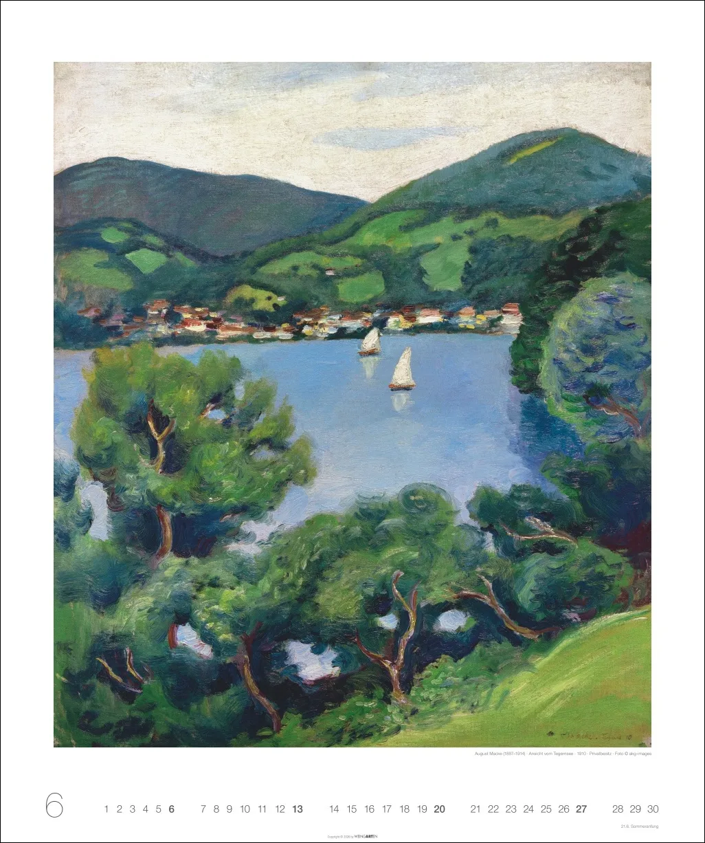 August Macke Edition Wandkalender 2027 – Bild 7