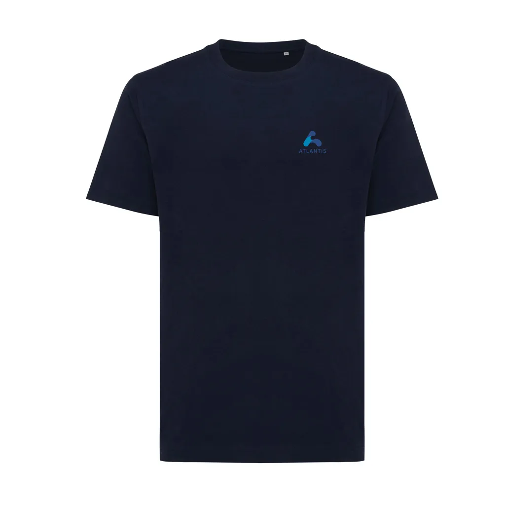 IQONIQ Kakadu relaxed T-Shirt aus recycelter Baumwolle, navy blau – Bild 3