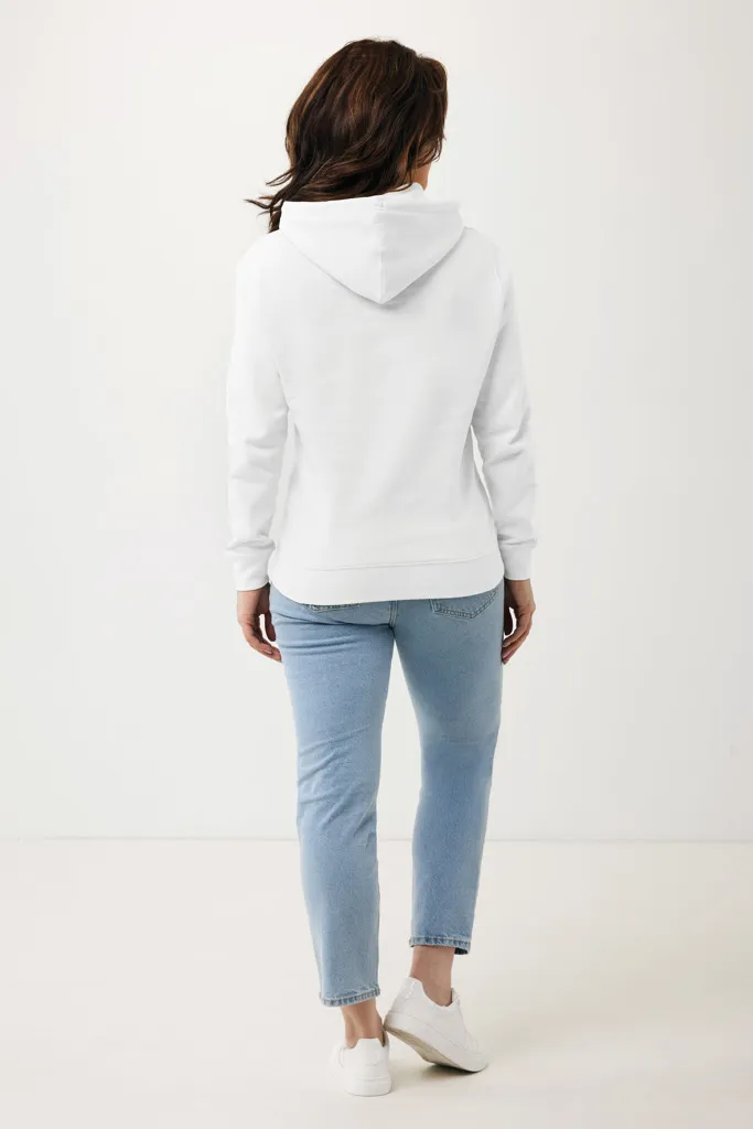 IQONIQ Rila Lightweight Hoodie aus recycelter Baumwolle, recycled white – Bild 8