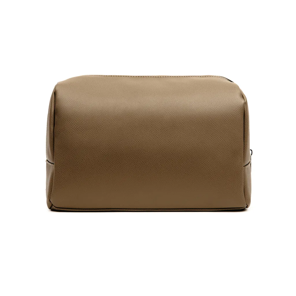 VINGA Bermond Kulturtasche aus RCS recyceltem PU, braun – Bild 3
